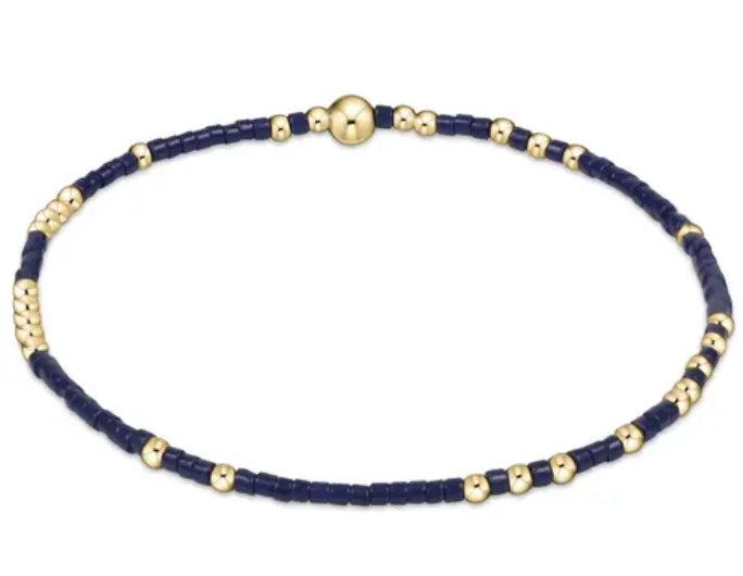 Gameday Hope Unwritten Bracelet - Matte Navy - Enewton - Gaines Jewelers