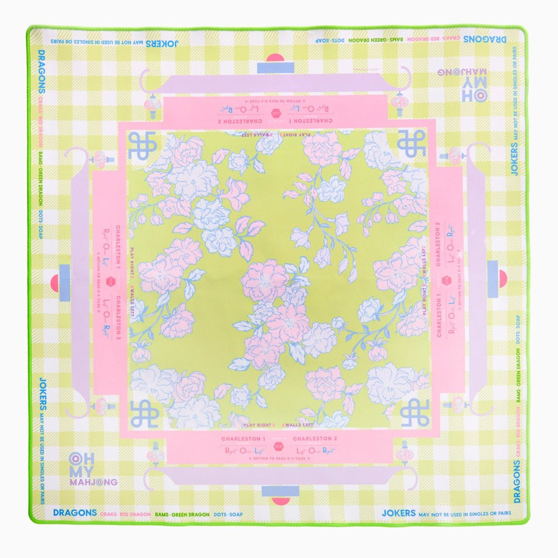 Garden Party Mat - Oh my Mahjong - Gaines Jewelers
