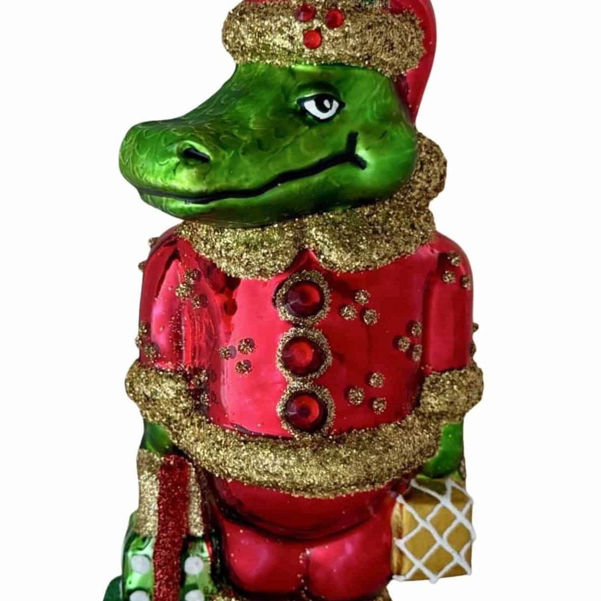 Gary D. Gator Ornament - JingleNog - Gaines Jewelers