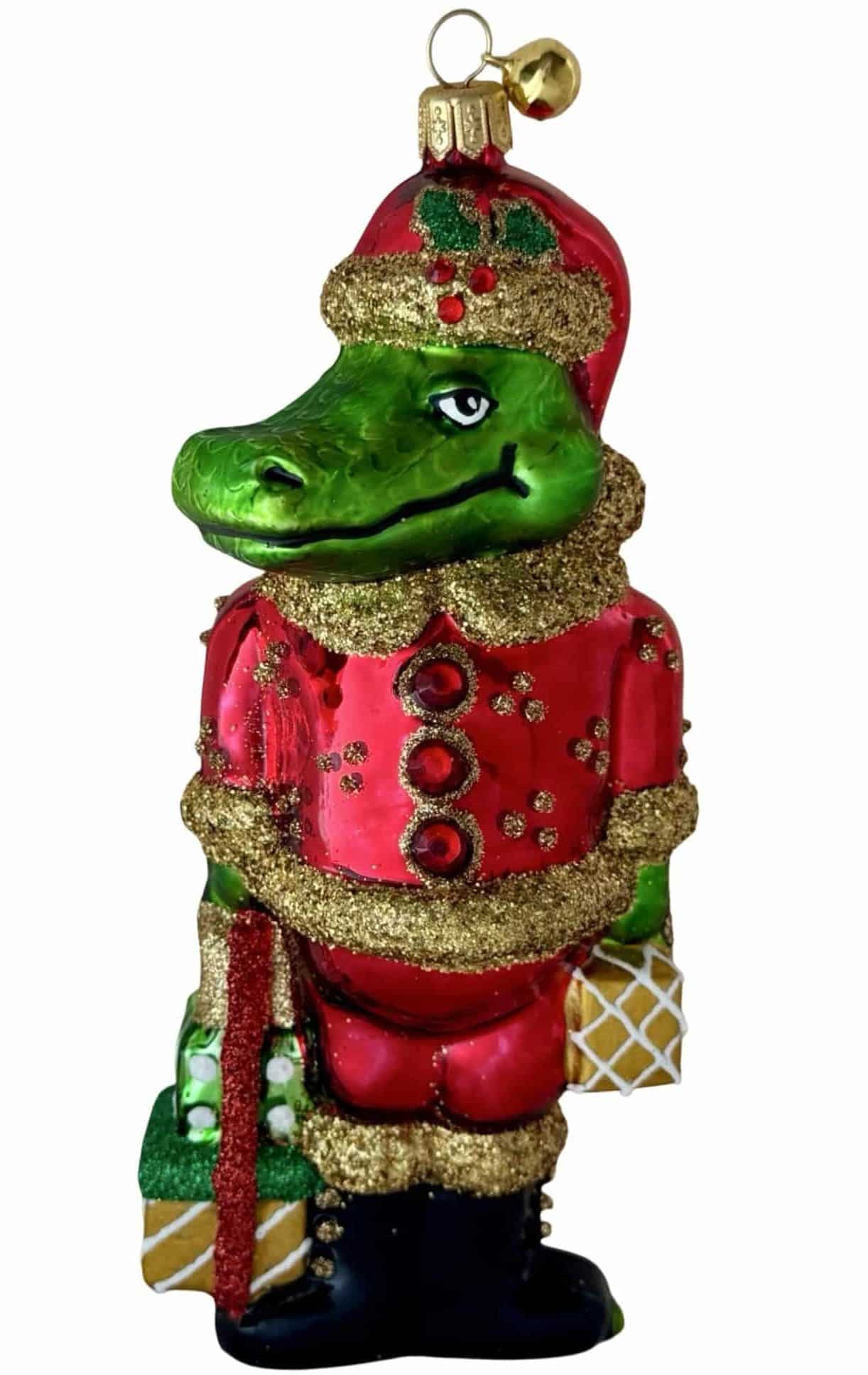 Gary D. Gator Ornament - JingleNog - Gaines Jewelers