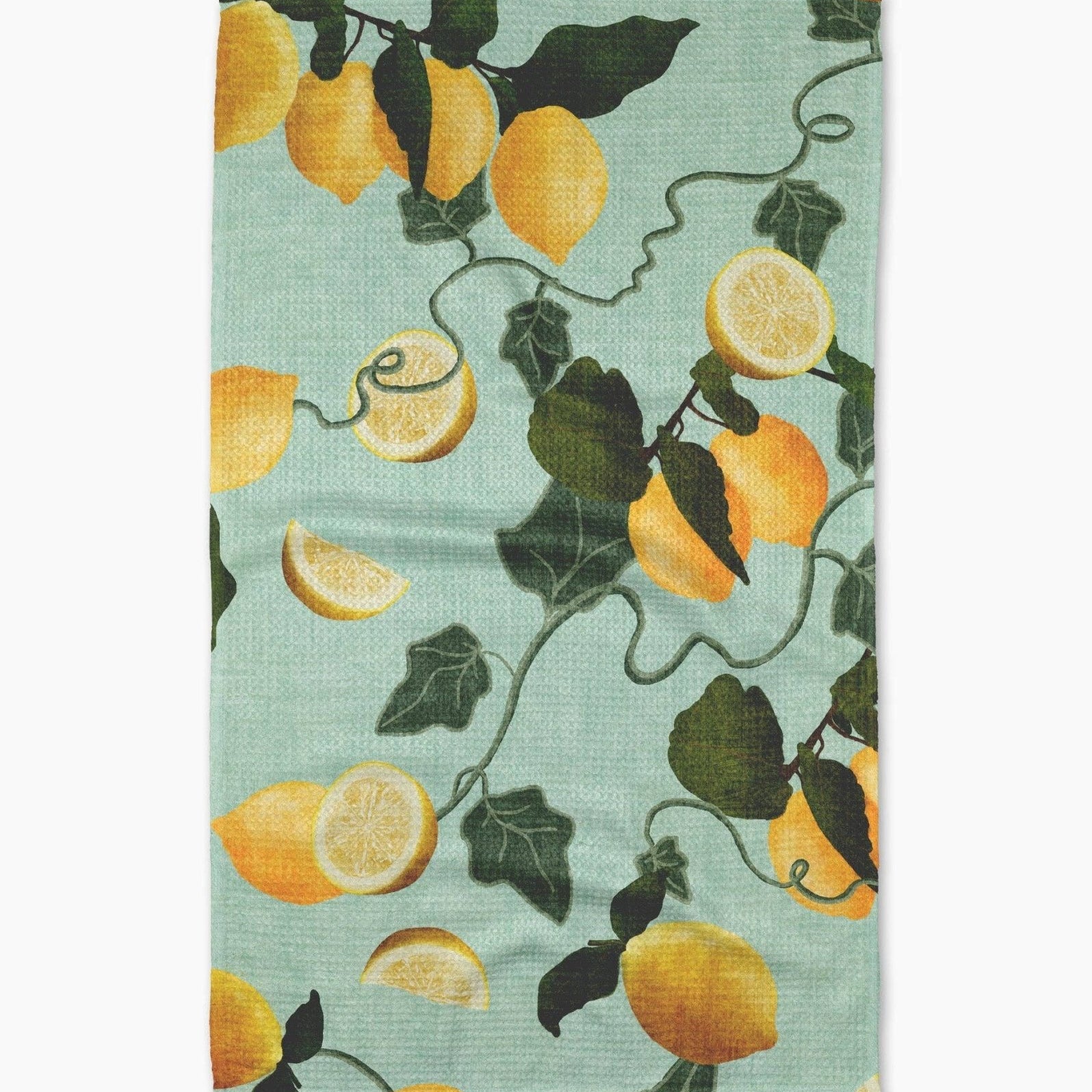Geometry - Amalfi Lemons Tea Towel - Gaines Jewelers