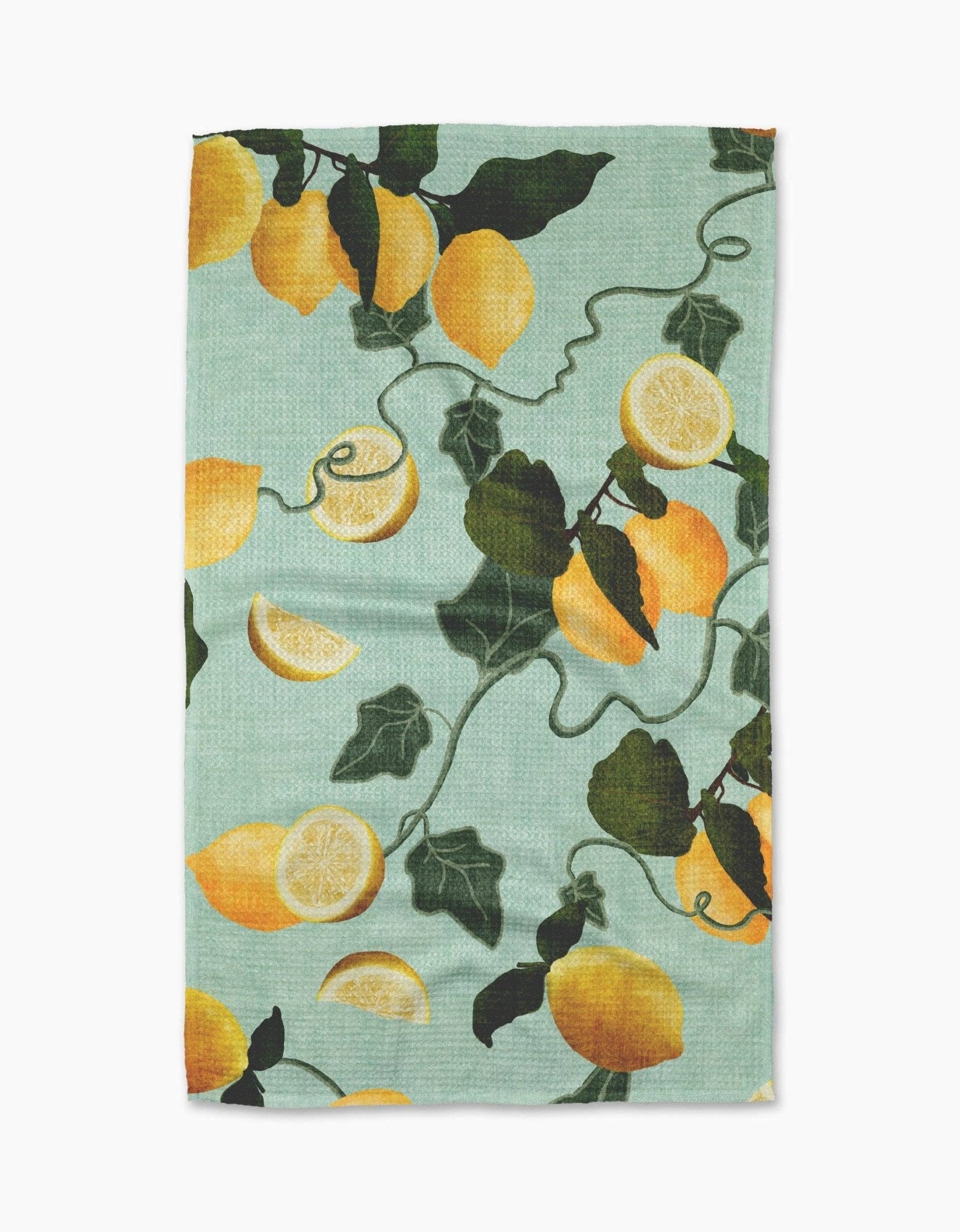 Geometry - Amalfi Lemons Tea Towel - Gaines Jewelers