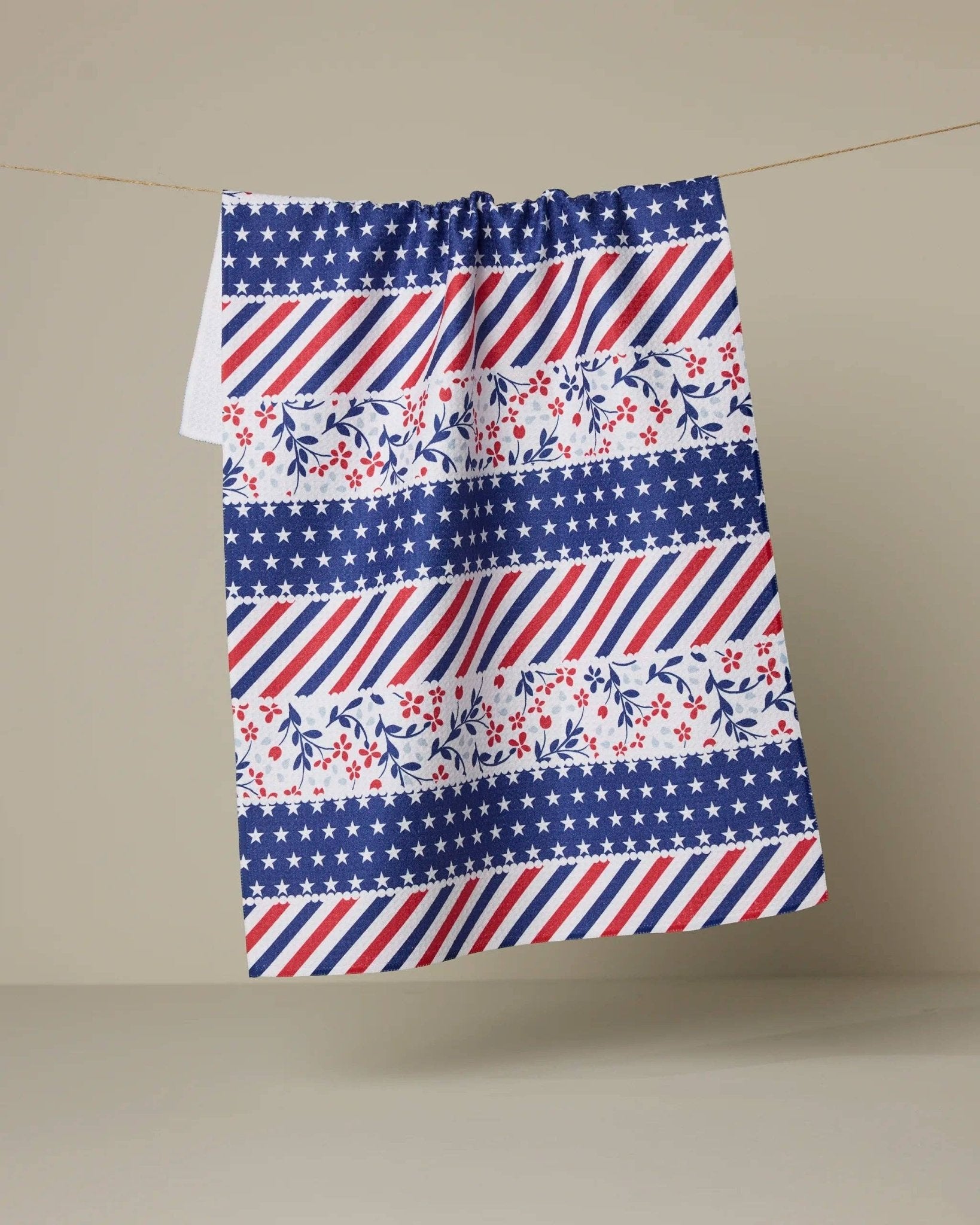 Geometry - Liberty Ribbon Tea Towel - Gaines Jewelers