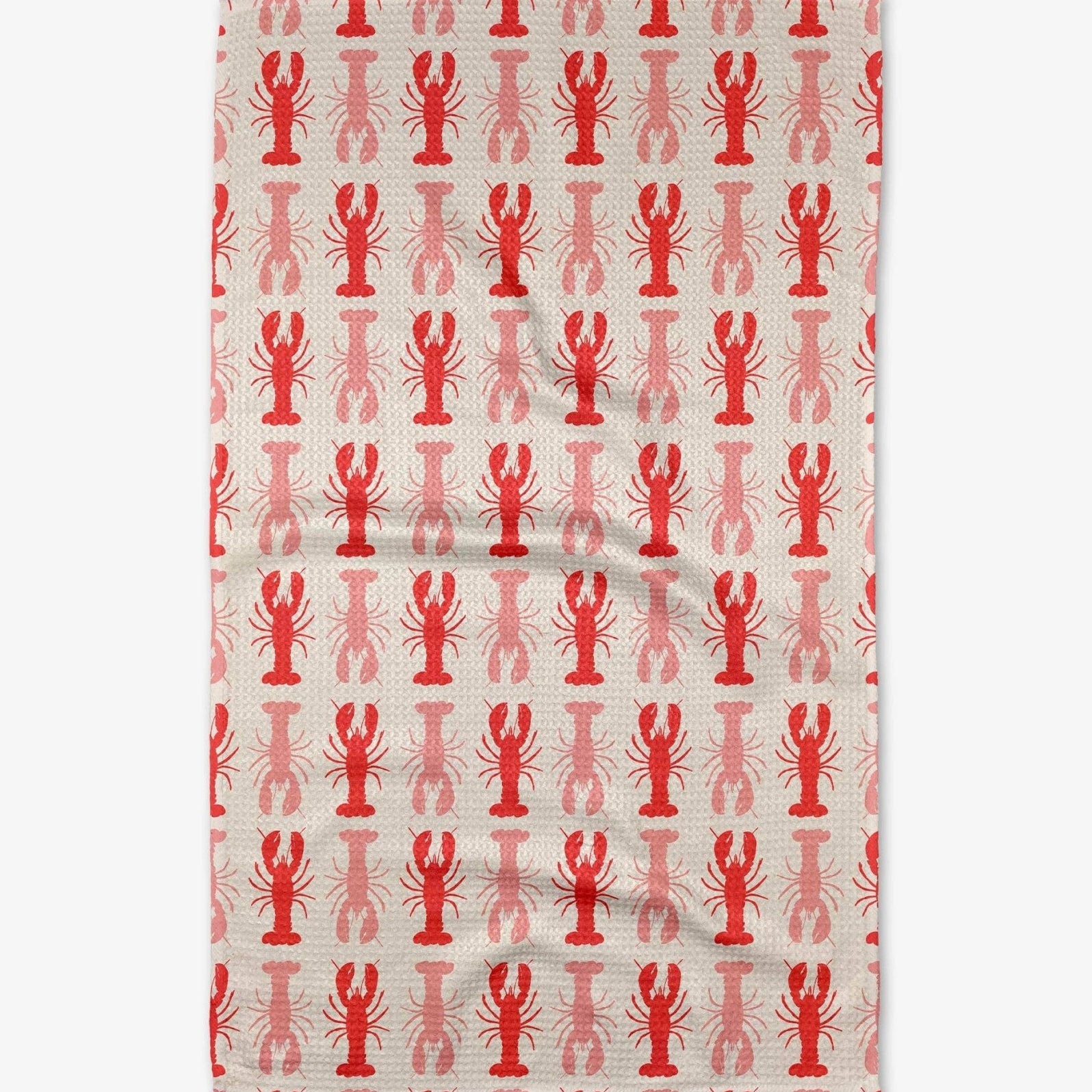Geometry - Lobster Stripe Tea Towel - Gaines Jewelers