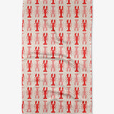 Geometry - Lobster Stripe Tea Towel - Gaines Jewelers