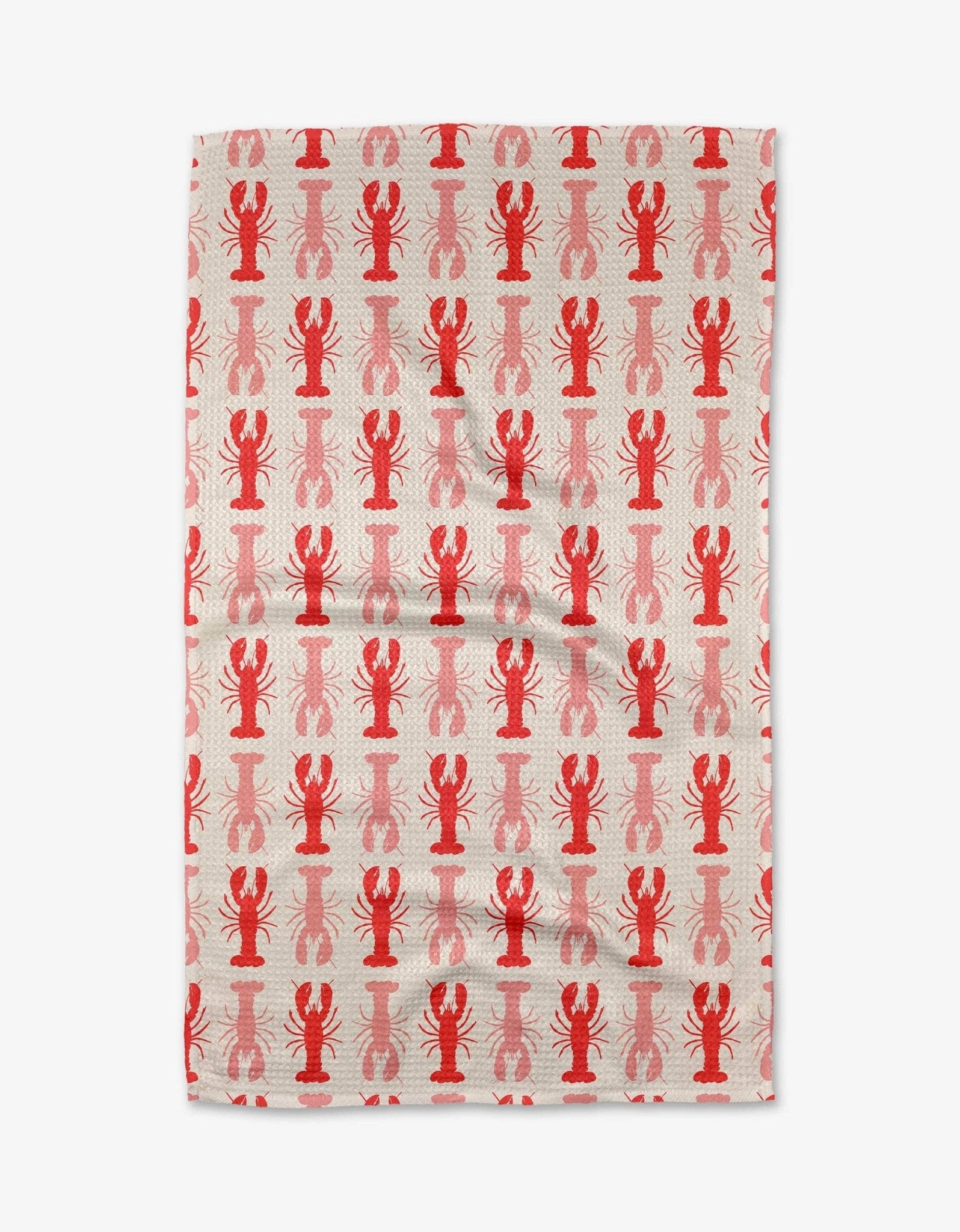 Geometry - Lobster Stripe Tea Towel - Gaines Jewelers