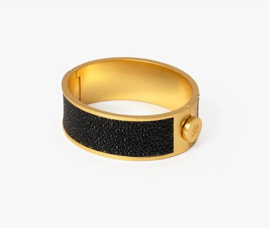 Gianna Hinge Cuff - Brackish - Gaines Jewelers