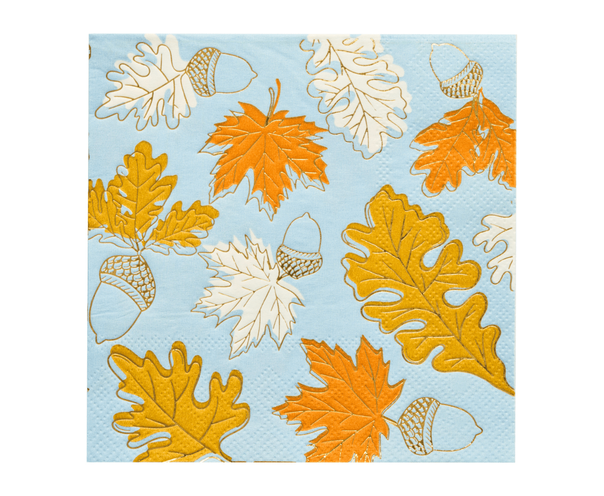 Gilded Harvest Cocktail Napkins - 26pk - Sophistiplate - Gaines Jewelers