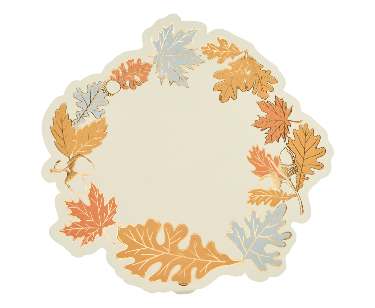 Gilded Harvest Die Cut Placemat - Sophistiplate - Gaines Jewelers