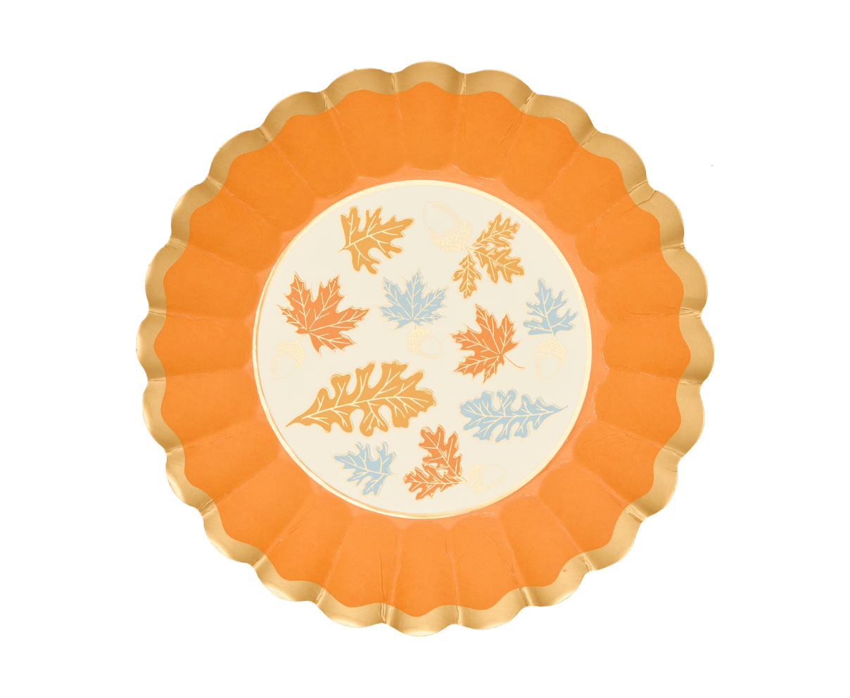 Gilded Harvest Salad Plates - 8pk - Sophistiplate - Gaines Jewelers