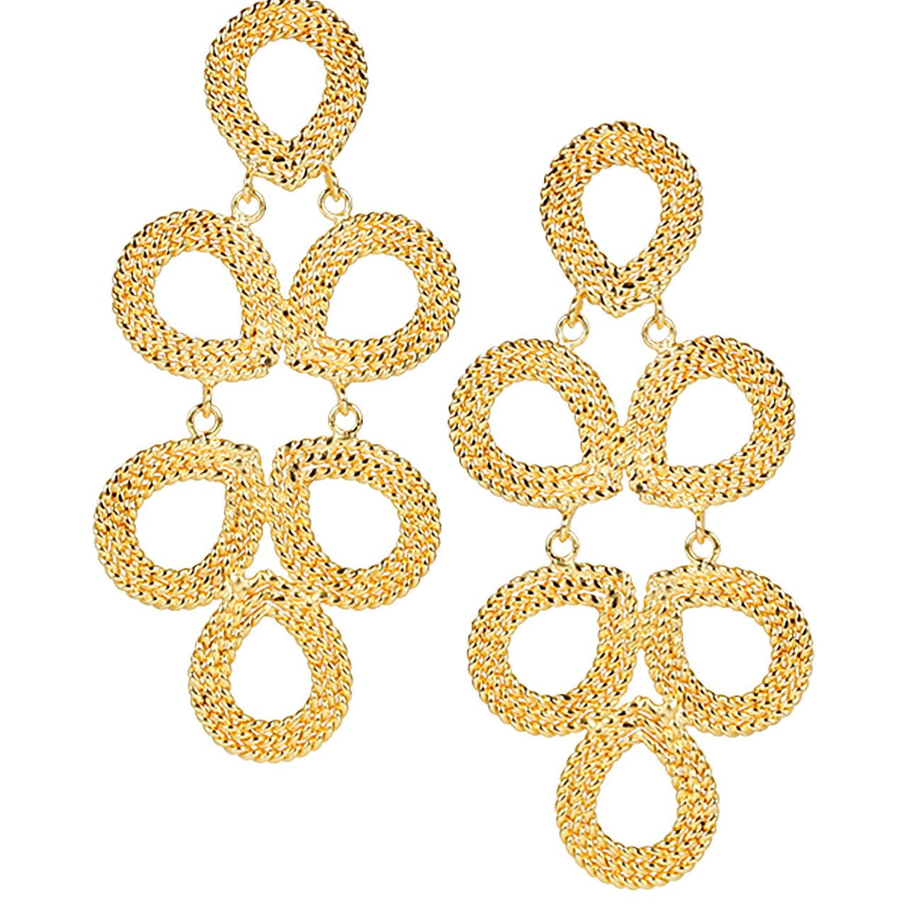 Ginger Metal earrings - Lisi Lerch - Gaines Jewelers