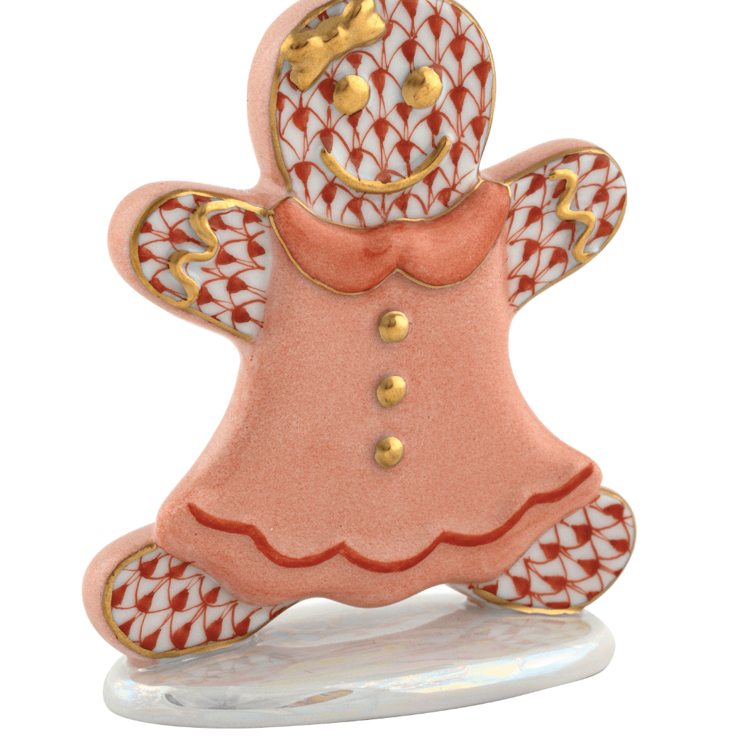 Gingerbread Girl - Herend - Gaines Jewelers