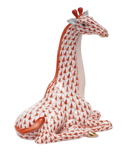 Giraffe in Rust - Herend - Gaines Jewelers