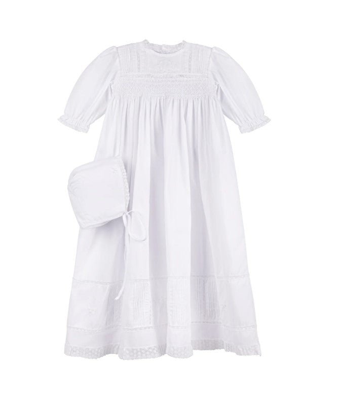 Girls Long Sleeve Pearl Embroidery Special Occasion Gown Set - Feltman Brothers - Gaines Jewelers