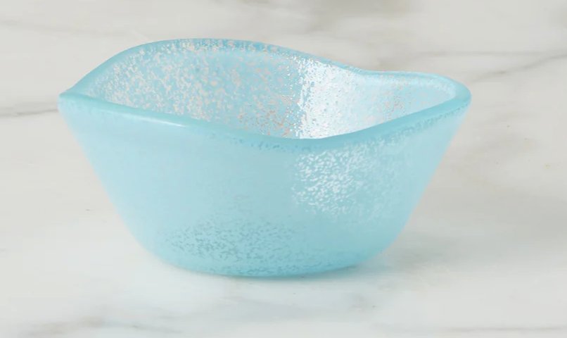 Glass Dipping Bowl, Blue - Etu home - Gaines Jewelers