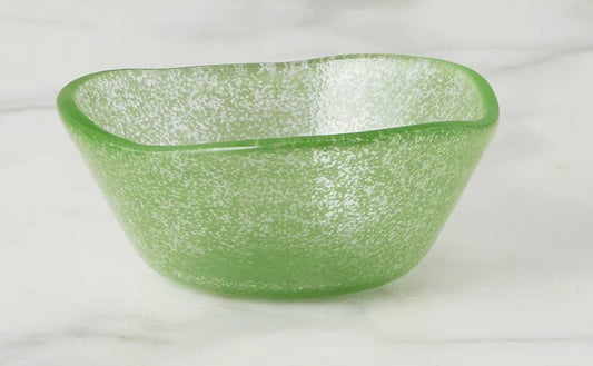 Glass Dipping Bowl, Green - Etu home - Gaines Jewelers