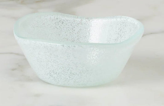 Glass Dipping Bowl, White - Etu home - Gaines Jewelers