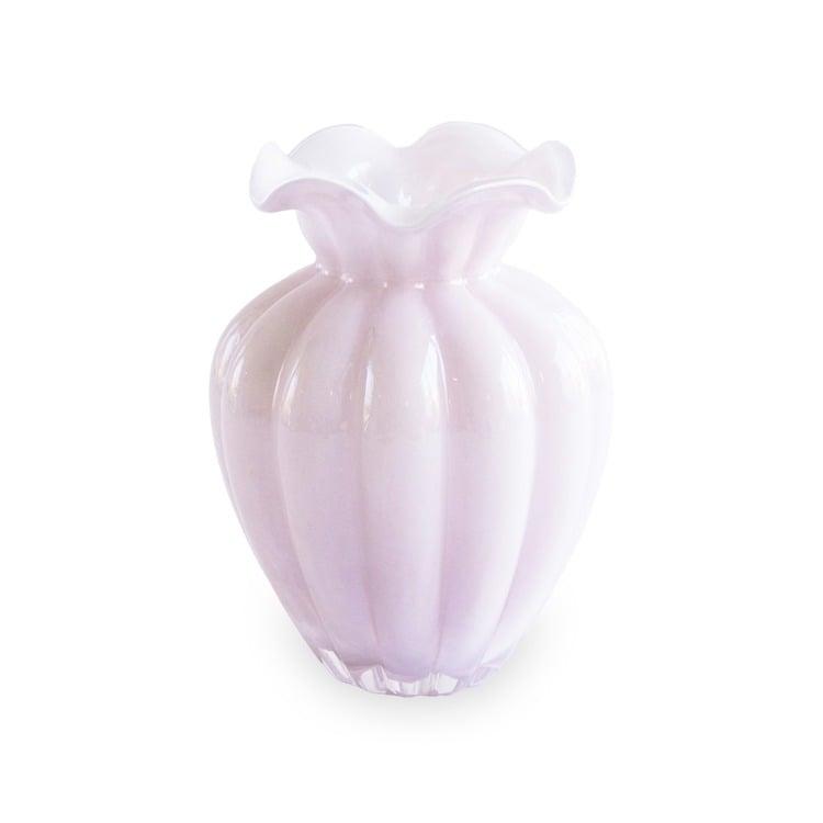 GLASS Vento Medium Vase (Camellia) - Beatriz Ball - Gaines Jewelers