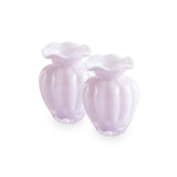 GLASS Vento Small Vase Set of 2 (Camellia) - Beatriz Ball - Gaines Jewelers