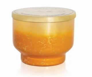 Glimmer Pumpkin Dulce Inverted Jar 10 oz - Capri Blue - Gaines Jewelers