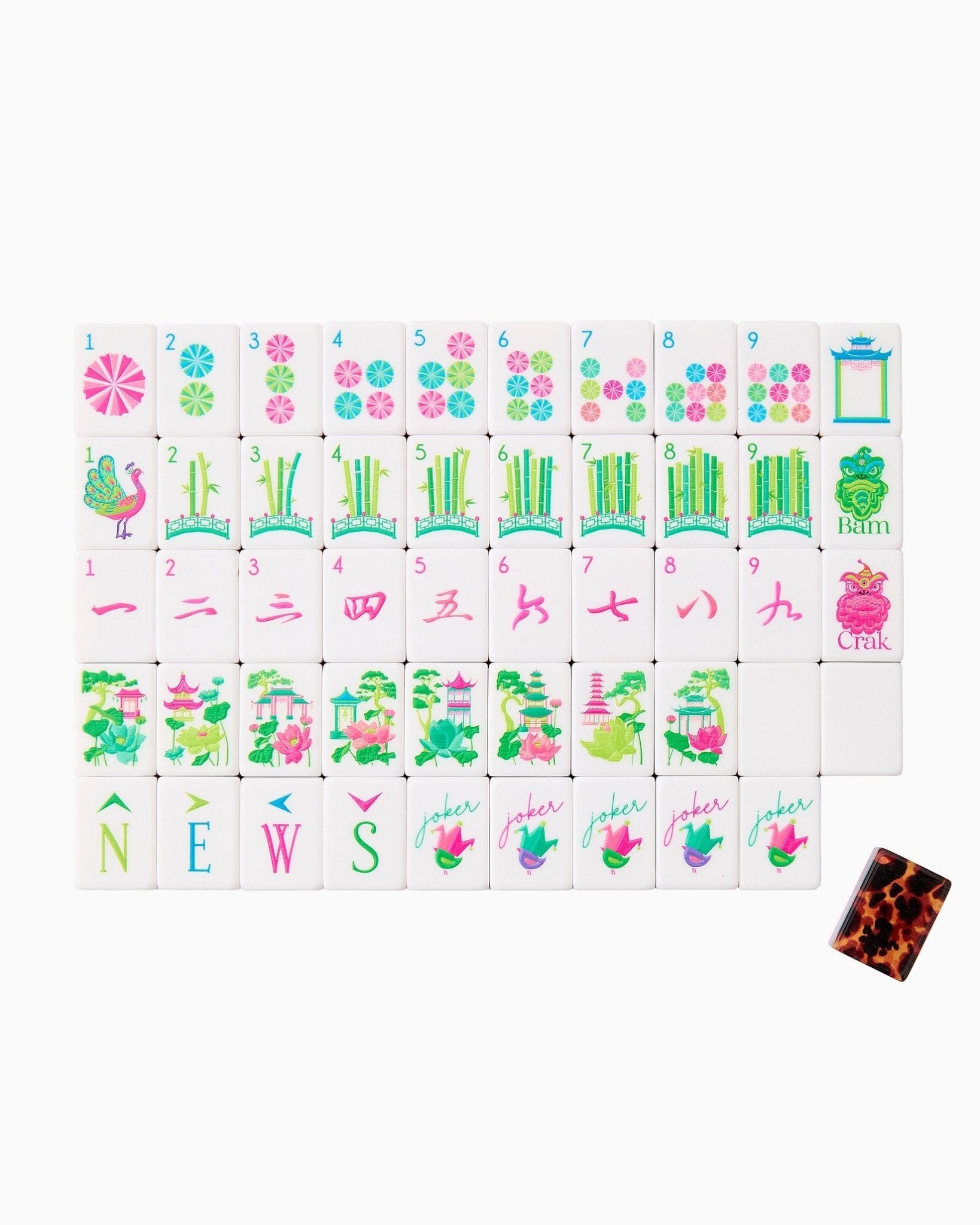Glow Wild Tiles - Oh My Mahjong - Gaines Jewelers