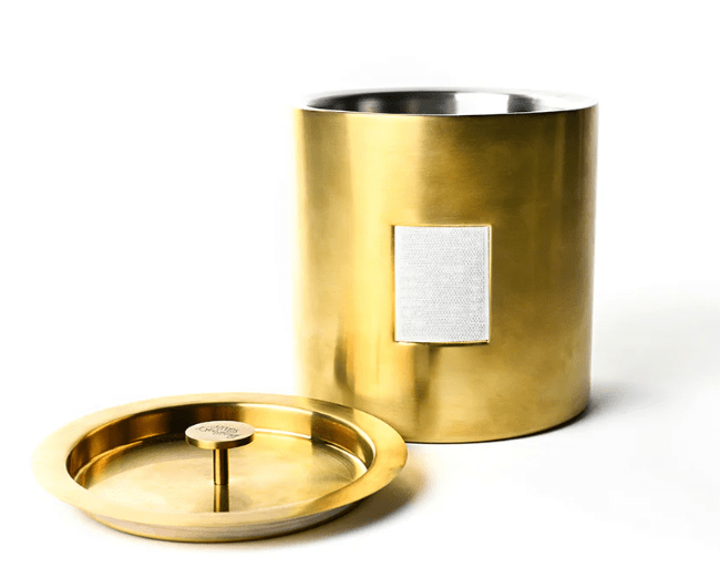 Gold Ice Bucket - Happy Everything - Gaines Jewelers