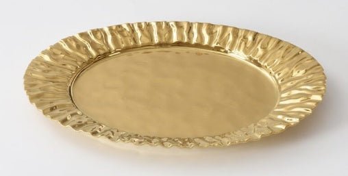 Gold Mascali D’oro Large Serving Platter - Pampa Bay - Gaines Jewelers