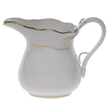 Golden Edge Creamer - Herend - Gaines Jewelers