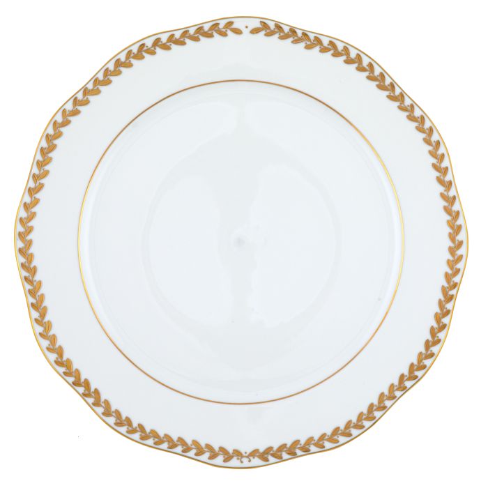 Golden Laurel Charger - Herend - Gaines Jewelers