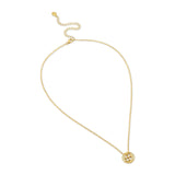 Gracewear Collection - Medallion pendant necklace: Gold - Gaines Jewelers