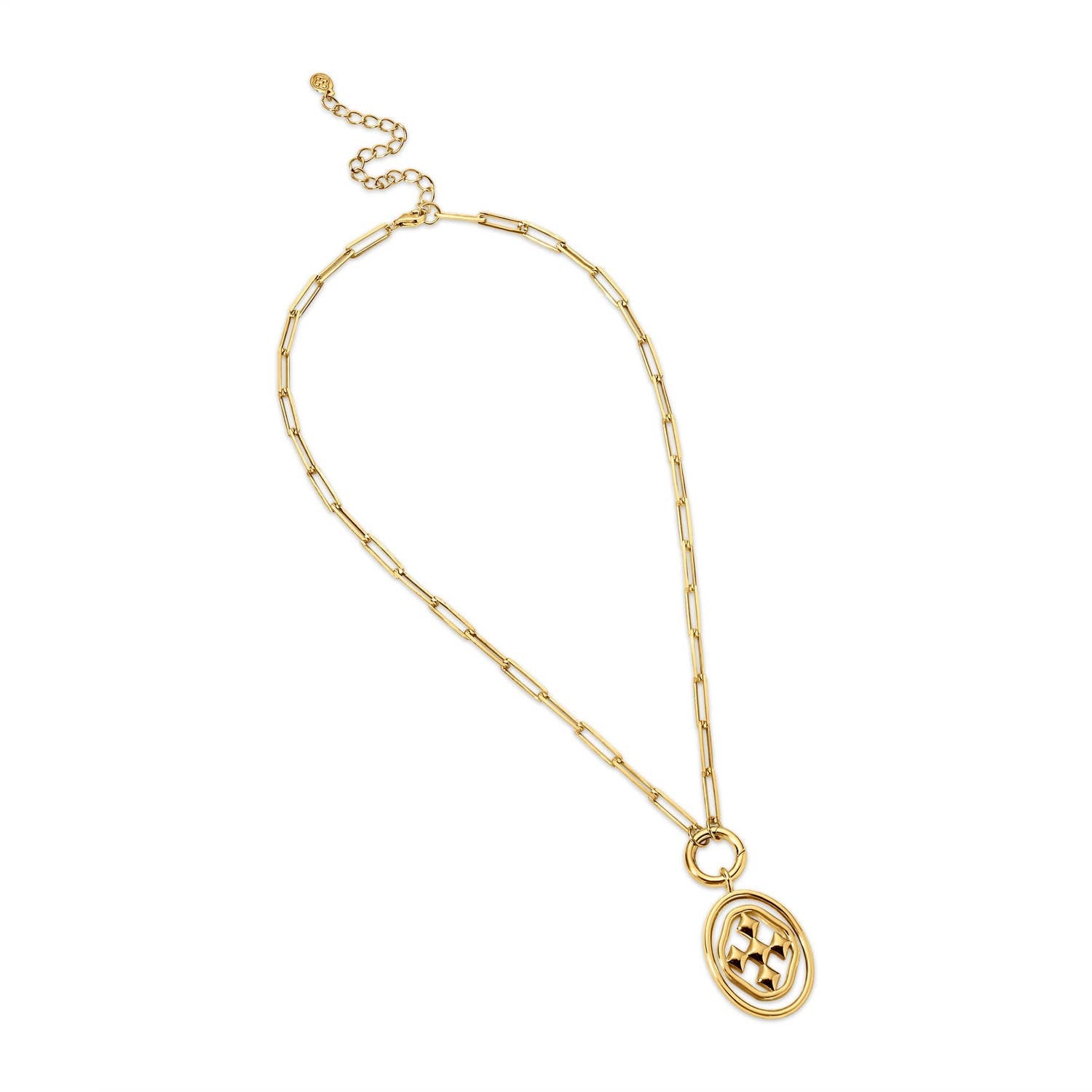 Gracewear Collection - Shield mother of pearl charm - Gaines Jewelers