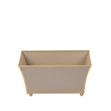 Gracie Fluted Rectangle Cachepot - Natural - Jaye's Studio - Gaines Jewelers