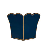 Gracie Scarlett Square Cachepot Planter Blue: Blue / 6 inch - Jaye's Studio - Gaines Jewelers
