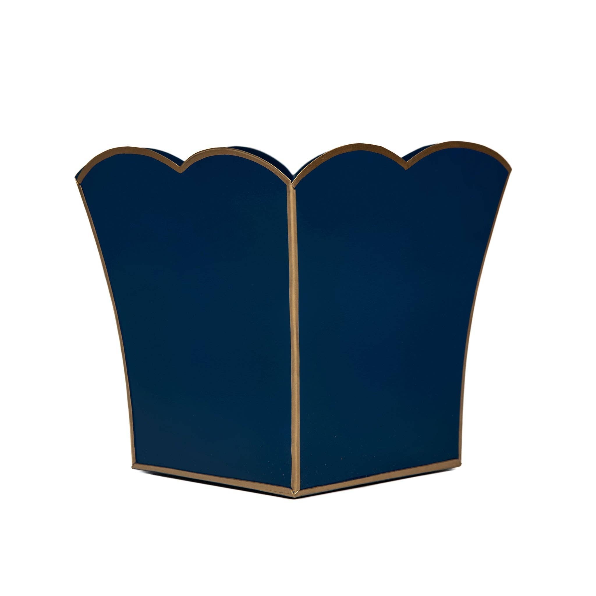 Gracie Scarlett Square Cachepot Planter Blue: Blue / 6 inch - Jaye's Studio - Gaines Jewelers