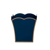 Gracie Scarlett Square Cachepot Planter Blue: Blue / 6 inch - Jaye's Studio - Gaines Jewelers
