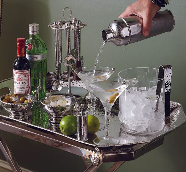 Graham Bar Tray and Stand - Juliska - Gaines Jewelers