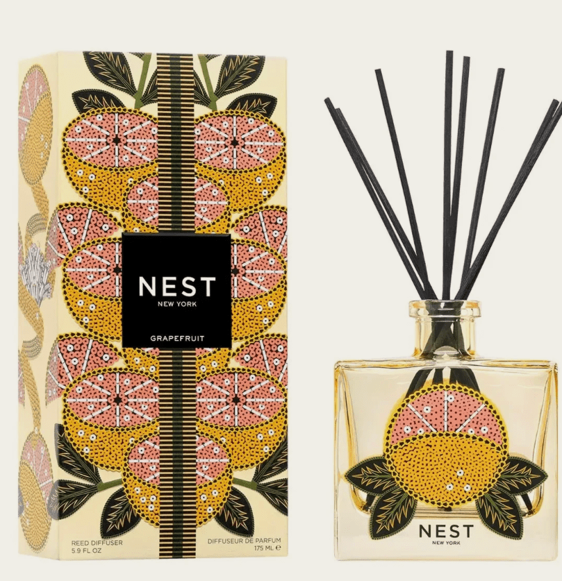 Grapefruit Specialty Reed Diffuser - Nest Fragrances - Gaines Jewelers