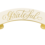Grateful Banner Table Accent - pack of 12 - Hester & Cook - Gaines Jewelers