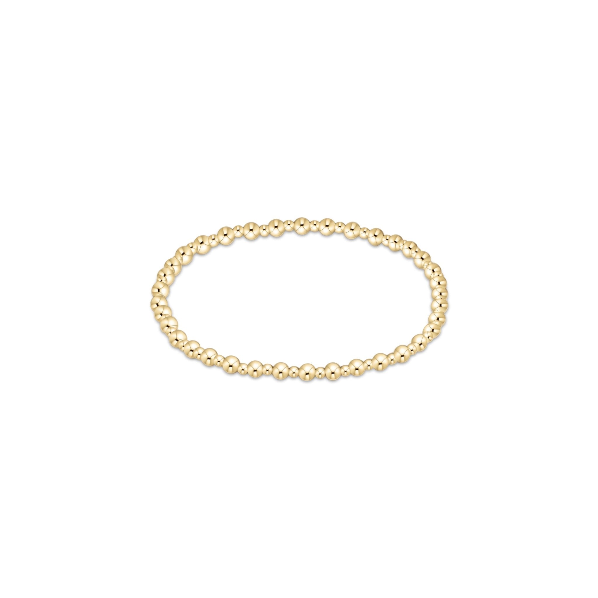 Grateful Gold 3mm Bracelet - Enewton - Gaines Jewelers