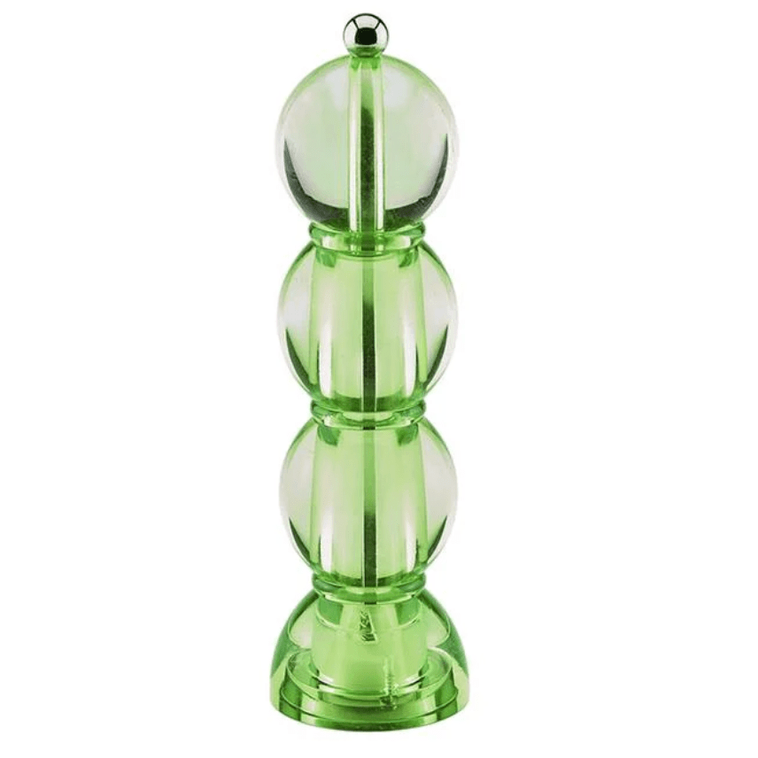 Green Icy Bobbin Salt or Pepper Mill - Addison Ross - Gaines Jewelers