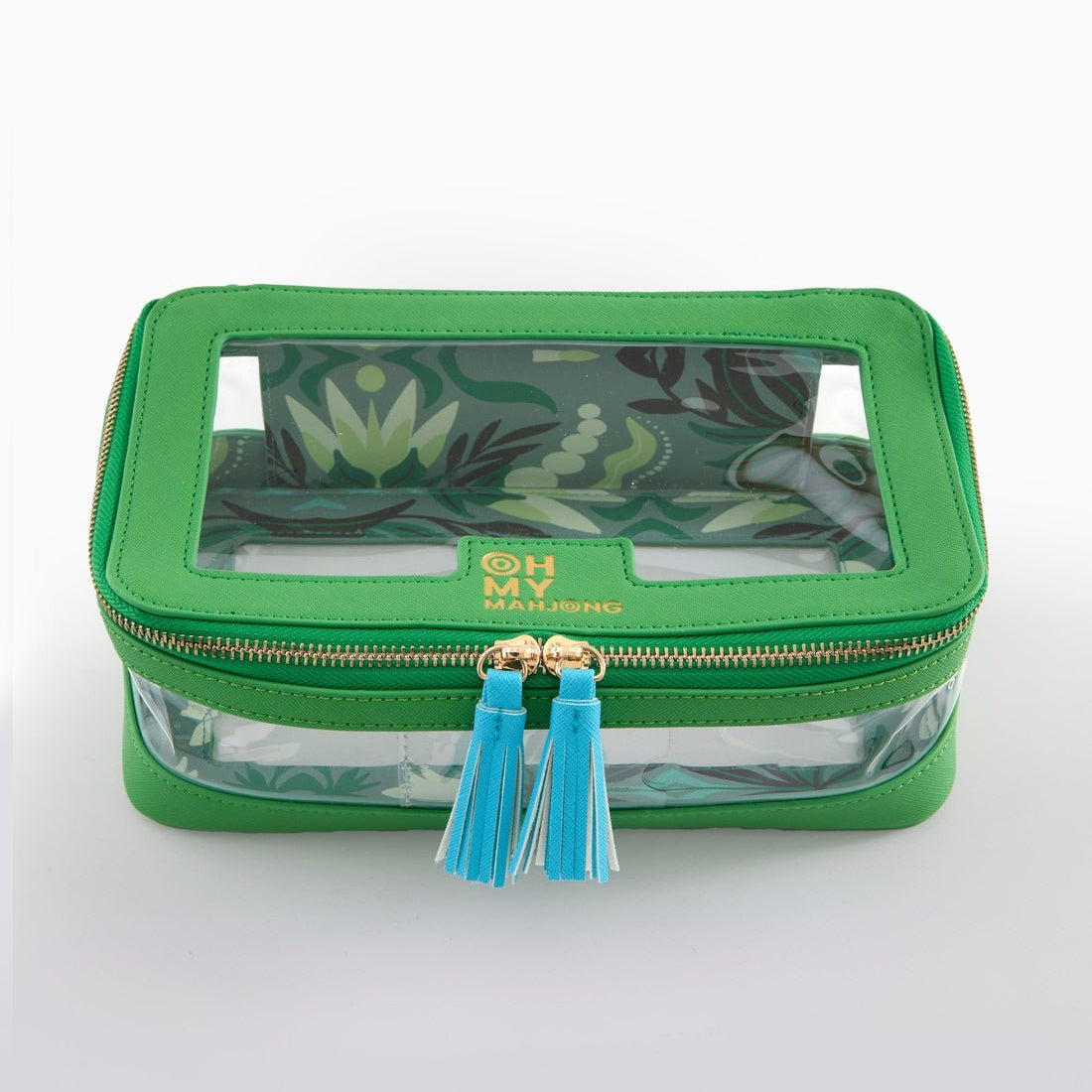 Green Tile Storage Bag - Oh My Mahjong - Gaines Jewelers