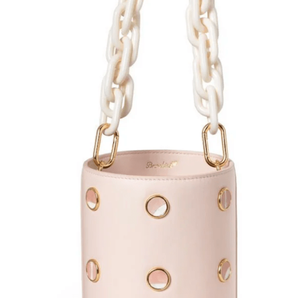 Greenwich St Bucket Bag - Pink - Goose - Brackish - Gaines Jewelers