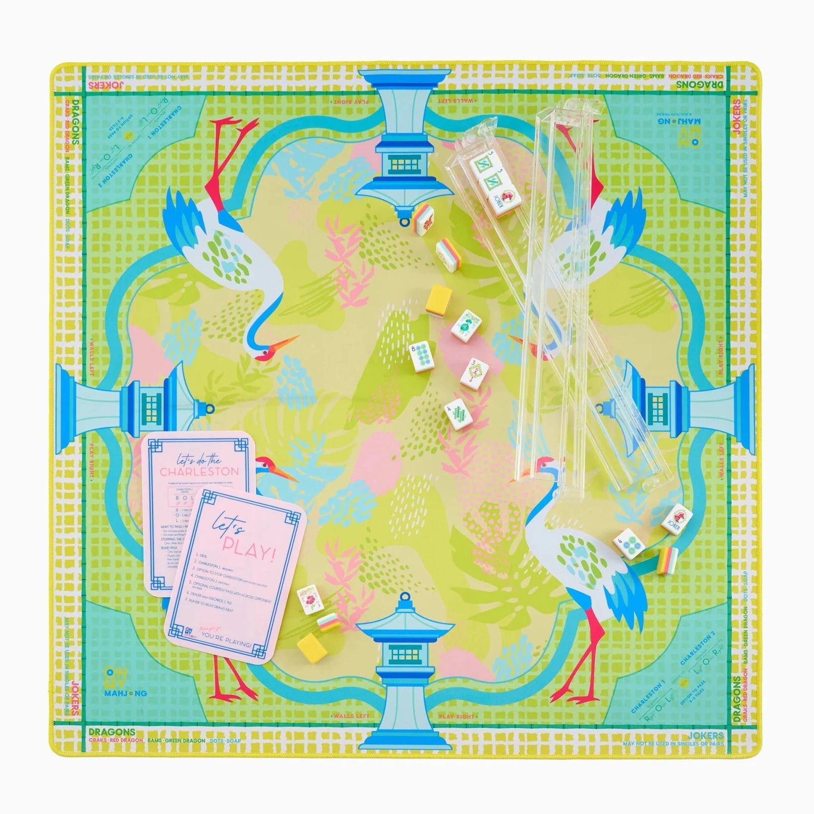 Hampton Mat in Tube - Oh My Mahjong - Gaines Jewelers