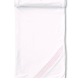Hand Smocked CLB Charmed White/Pink Blanket- Kissy Kissy - Gaines Jewelers