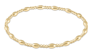 Harmony Sincerity Gold 2mm Bracelet - enewton - Gaines Jewelers