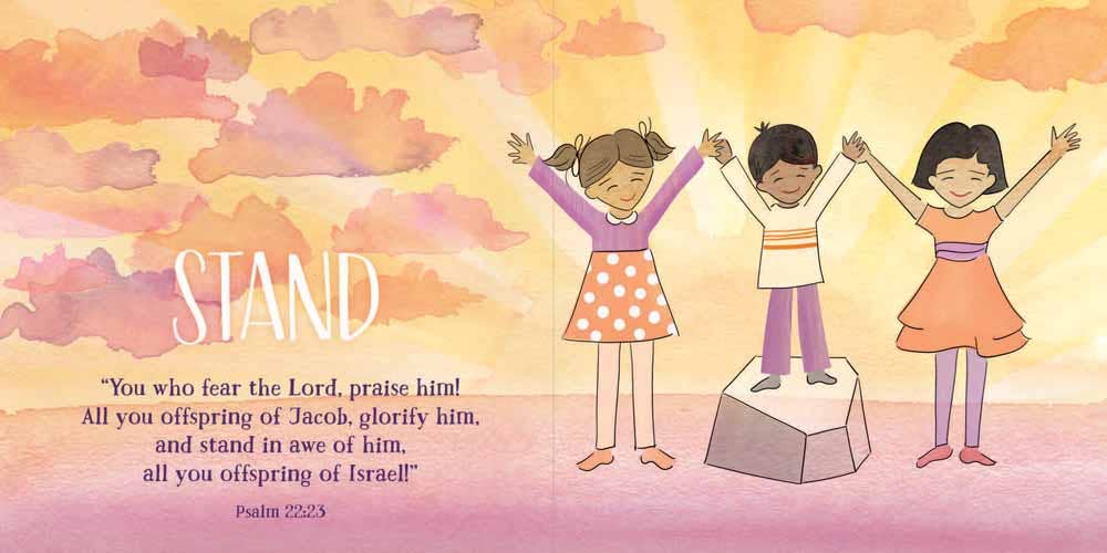 Harvest House Publishers - Psalms of Praise, Kids' Board Book - Gaines Jewelers