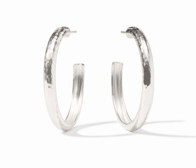 Havana Hoop - Silver - L - Julie Vos - Gaines Jewelers