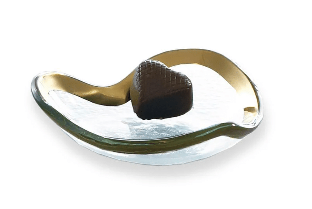 Heart Small Bowl 5" - Annieglass - Gaines Jewelers