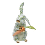 Herend Large Bunny with Carrot - Gaines Jewelers