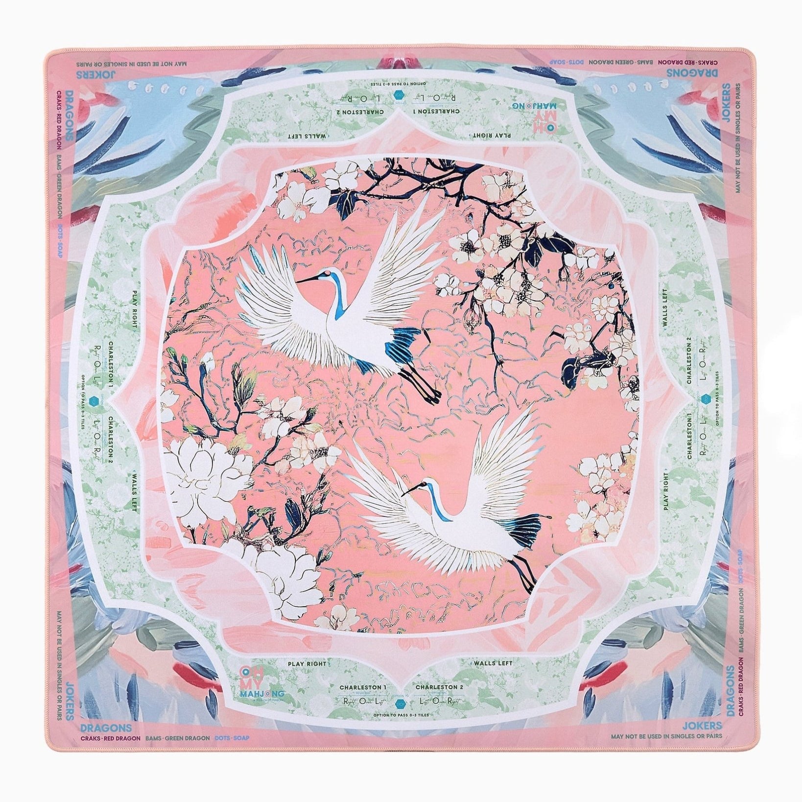 Heron Mat in Tube - Oh My Mahjong - Gaines Jewelers
